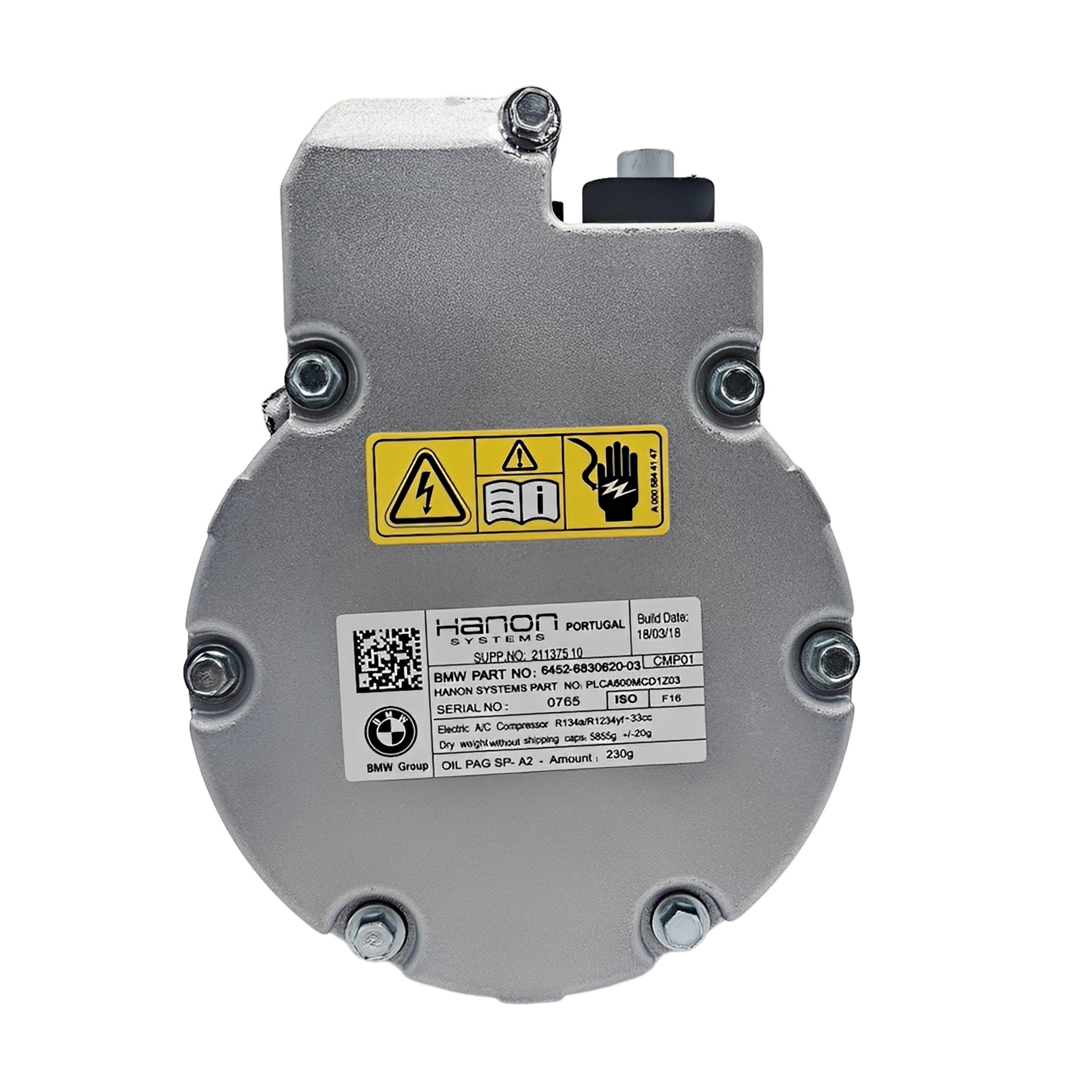 BMW i3 i8 Electric AC Compressor Pump | OEM 64526830620 PLCA600MCD1Z03 Wholesale # 6 EV-HVAC BMW - 图片 3