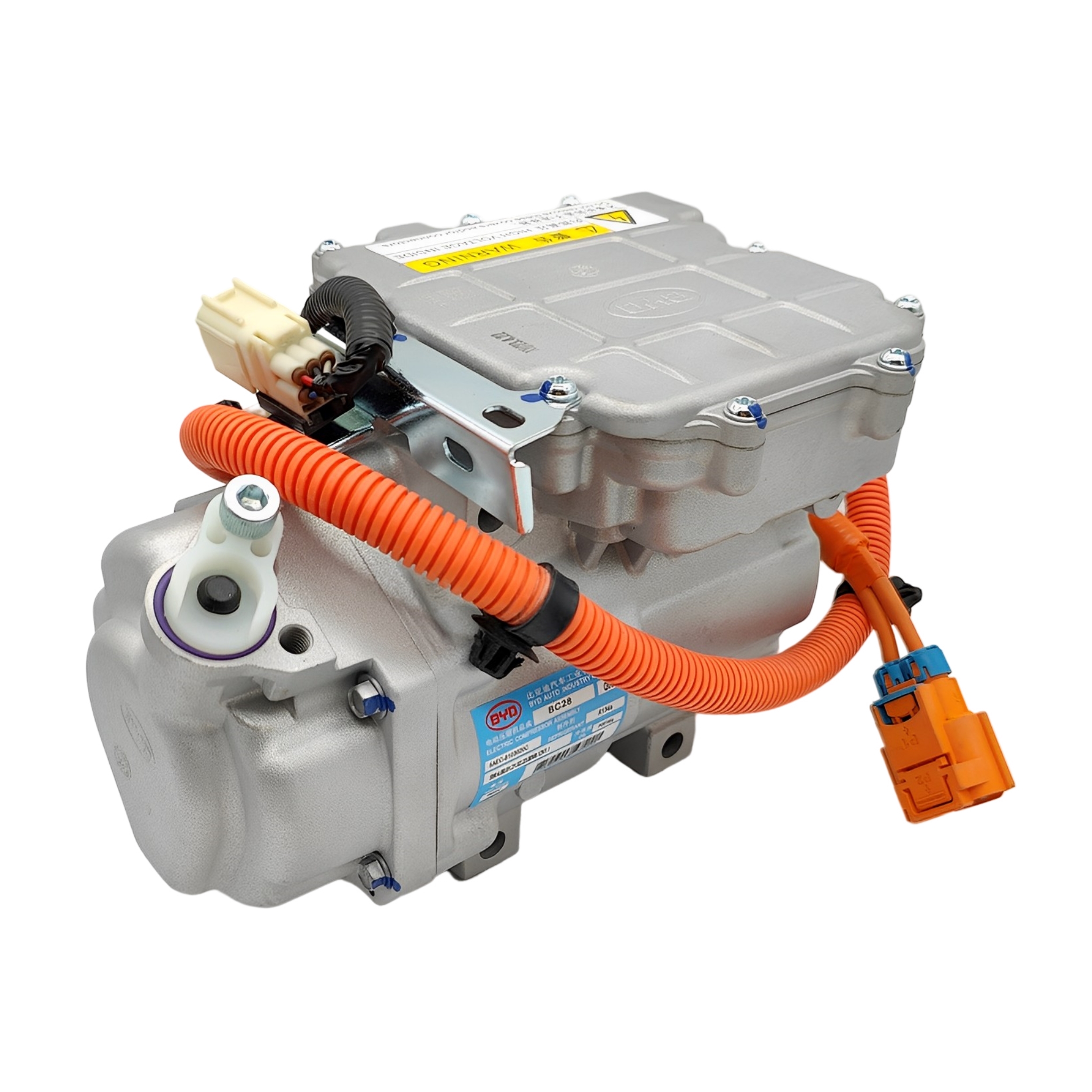 High-Voltage 394V Electric A/C Compressor for BYD e5, Qin EV, Song EV | OEM 5AEC-8103020C BC28 # 15 EV-HVAC BYD - 图片 5