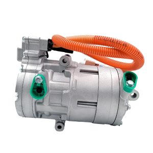 HES33 Electric High-Voltage A/C Compressor with Cable for Tesla Model S / Model X | OEM 1063369-00-F 1063369-00-H # 4 EV-HVAC Tesla